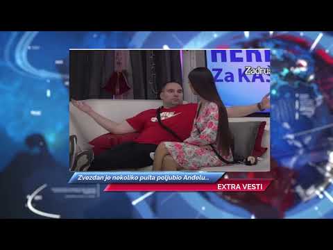 Zvezdan je nekoliko puita poljubio Anđelu i krenuo u izolaciju