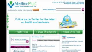 Introduction to MedlinePlus