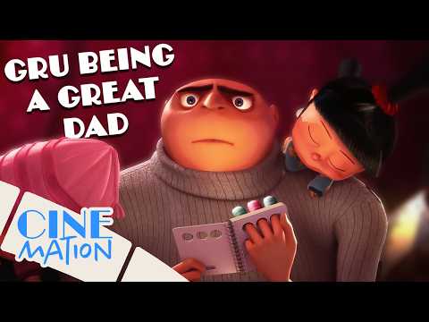 Gru's Greatest Dad Moments in the Despicable Me Movies! | Cinemation