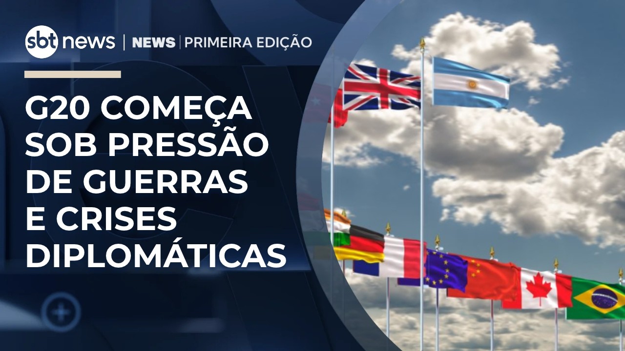 G20 começa sob pressão de guerras e crises diplomáticas