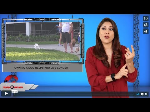 Owning a dog helps you live longer (ASL - 10.8.19)