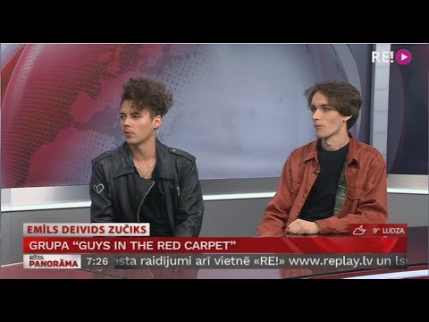 Intervija ar grupu "Guys on the red carpet"