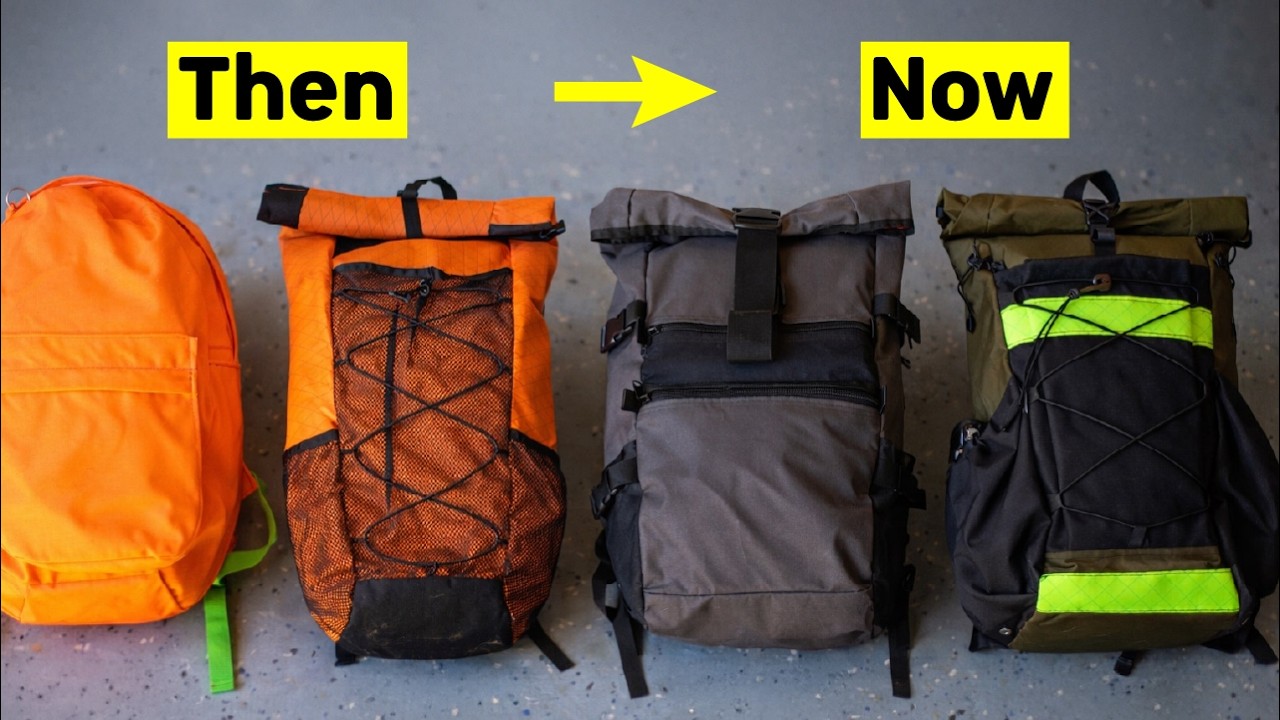 I Learned MYOG by Making My Own Backpacks