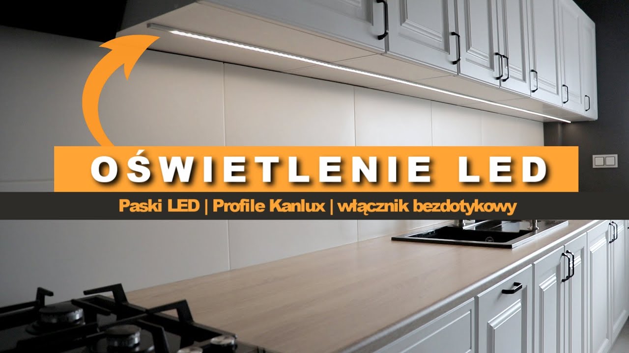 Oświetlenie Led blatu w kuchni | MONTAŻ