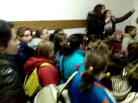 KK DABO, pesma posle utakmice.