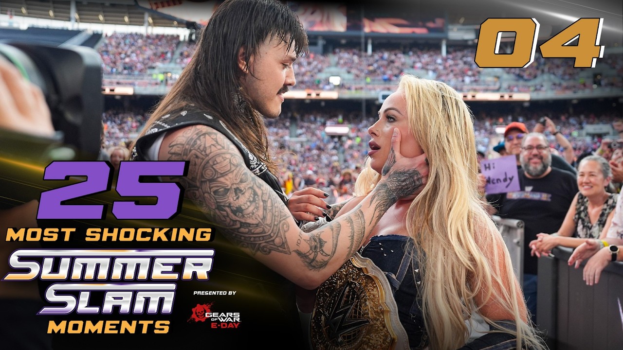 Dominik Mysterio kisses Liv Morgan, betrays Rhea Ripley: 25 Most Shocking SummerSlam Moments