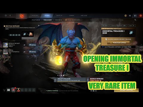 Dota 2 Unboxing: Immortal treasure I Ti10 (23 Treasures)