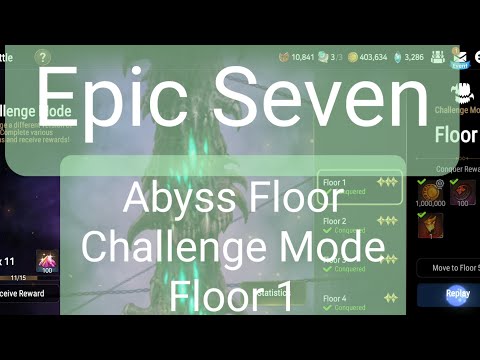 Epic Seven Abyss Floor Challenge mode Floor 1