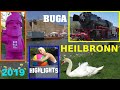 HIGHLIGHTS! Bundesgartenschau BUGA 2019 Heilbronn MEGA MOVIE! Garden Show Tour