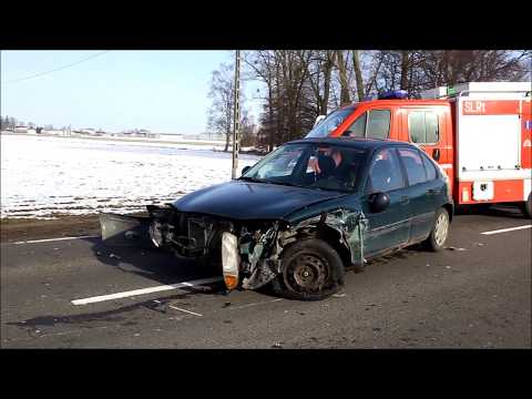 Zdarzenie drogowe na DK-15 koło Lubawy