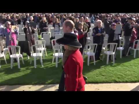 Prince William visits Passchendaele on its 100th anniversary of battle