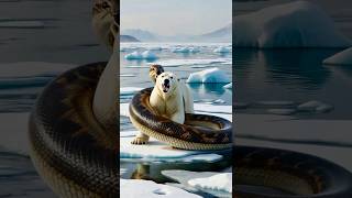 Download lagu Polar Bear vs. Anaconda: Ice and Venom #shorts mp3