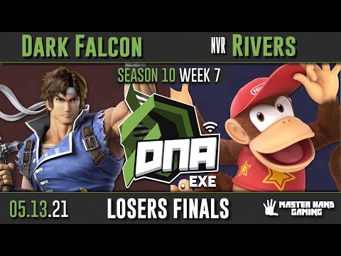 DNA.EXE S10:W7 - Dark Falcon (Richter) Vs. NVR | Rivers (Diddy Kong) - Losers Finals