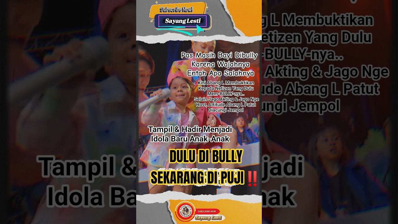 DULU DI BULLY, SEKARANG DI PUJI‼️ ABANG L KINI JADI IDOLA🔥 #abanglleslar #lestikejora #rizkybillar