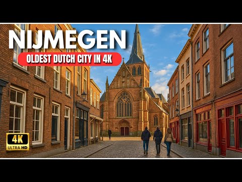🇳🇱 Nijmegen – Oldest City in the Netherlands? Walk Through Roman History! (4K Tour 2024)