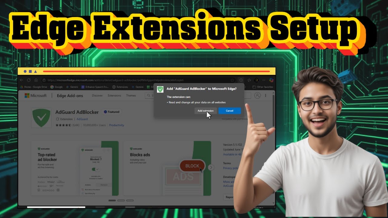 How To Add and Install Extensions to Microsoft Edge | Full Guide (2025)