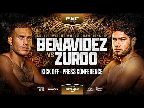 David Benavidez vs. Zurdo Ramirez | Kick-Off Press Conference