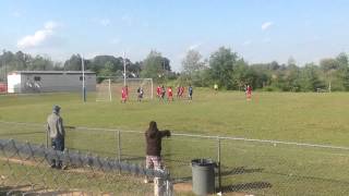 preview picture of video 'OCMS vs MBMS- final game, only goal is corner kick header'