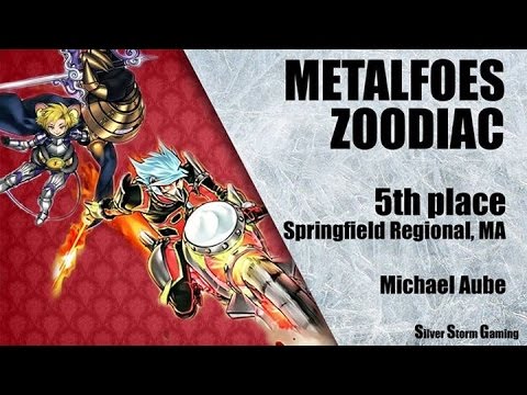 Yu-Gi-Oh! 5th Place Metalfoe Zoodiac Deck Profile Springfield, MA Regional 2017