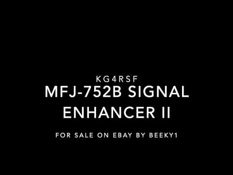 MFJ-752B SIGNAL ENHANCER II