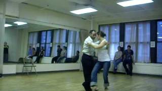 Argentine Tango: Claudio Villagra and Romina Levin workshop giros & enrosques