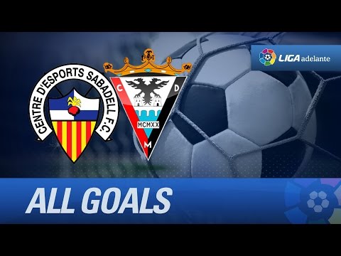Todos los goles de CE Sabadell (3-2) CD Mirandés - HD
