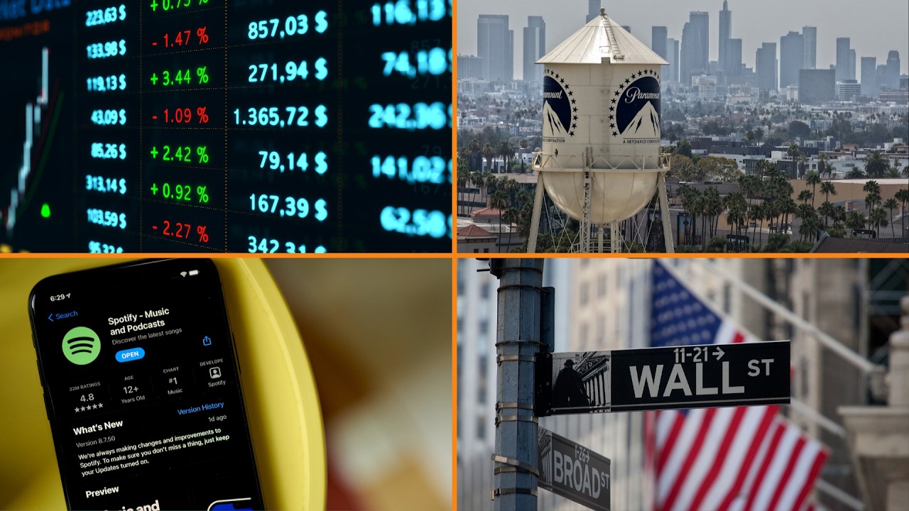 Bloomberg Money Minute | Paramount Threat & Spotify AI Rules - Bloomberg Podcast