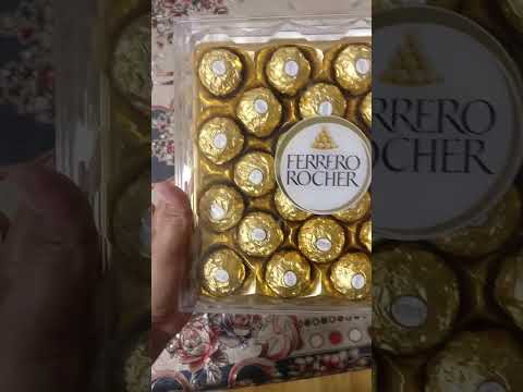Ferrero Rocher chocolate gift from my close friend/dhell Francisco