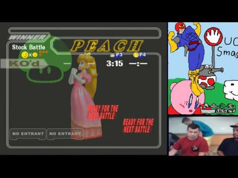 UC Melee 6/3/2017 - Rockstar | Fairy (Peach) Vs. Caveman? (Donkey Kong) - Winners Round 1
