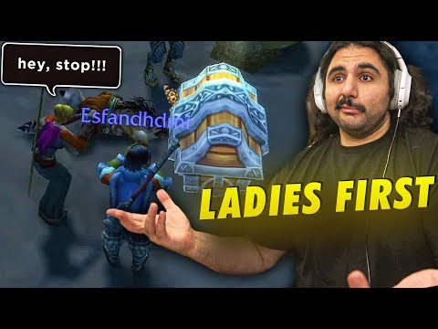 Everyone Tries to Grab My Chest I Esfand WoW Classic Hardcore