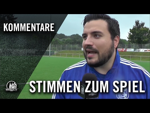 VfL Rheingold Köln-Poll – SV Bergfried Leverkusen (Kreisliga A, Kreis Köln) – Stimmen zum Spiel