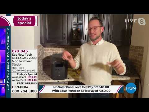 HSN | Be Prepared featuring EcoFlow 01.08.2022 - 09 PM