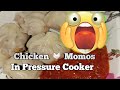Chicken Momo's in Pressure Cooker | Easy and Quick recipe | Travelcookenjoy