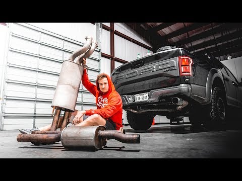 Making the F150 Raptor sound like a RAPTOR Should - AWE Exhaust Install