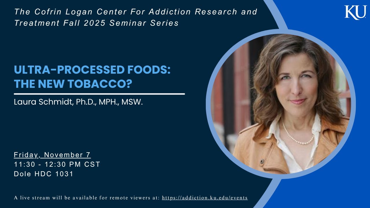 Ultra-Processed Foods: The New Tobacco? - Dr. Laura Schmidt