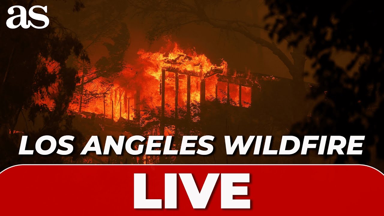 LOS ANGELES WILDFIRES spread across California | LIVE