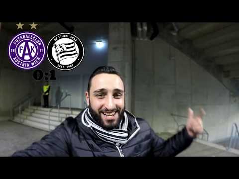 AUSWÄRTSVLOG! FK Austria Wien  - SK Sturm Graz 0:1 LIVE Reaktion! Meistergruppe 24.Spieltag
