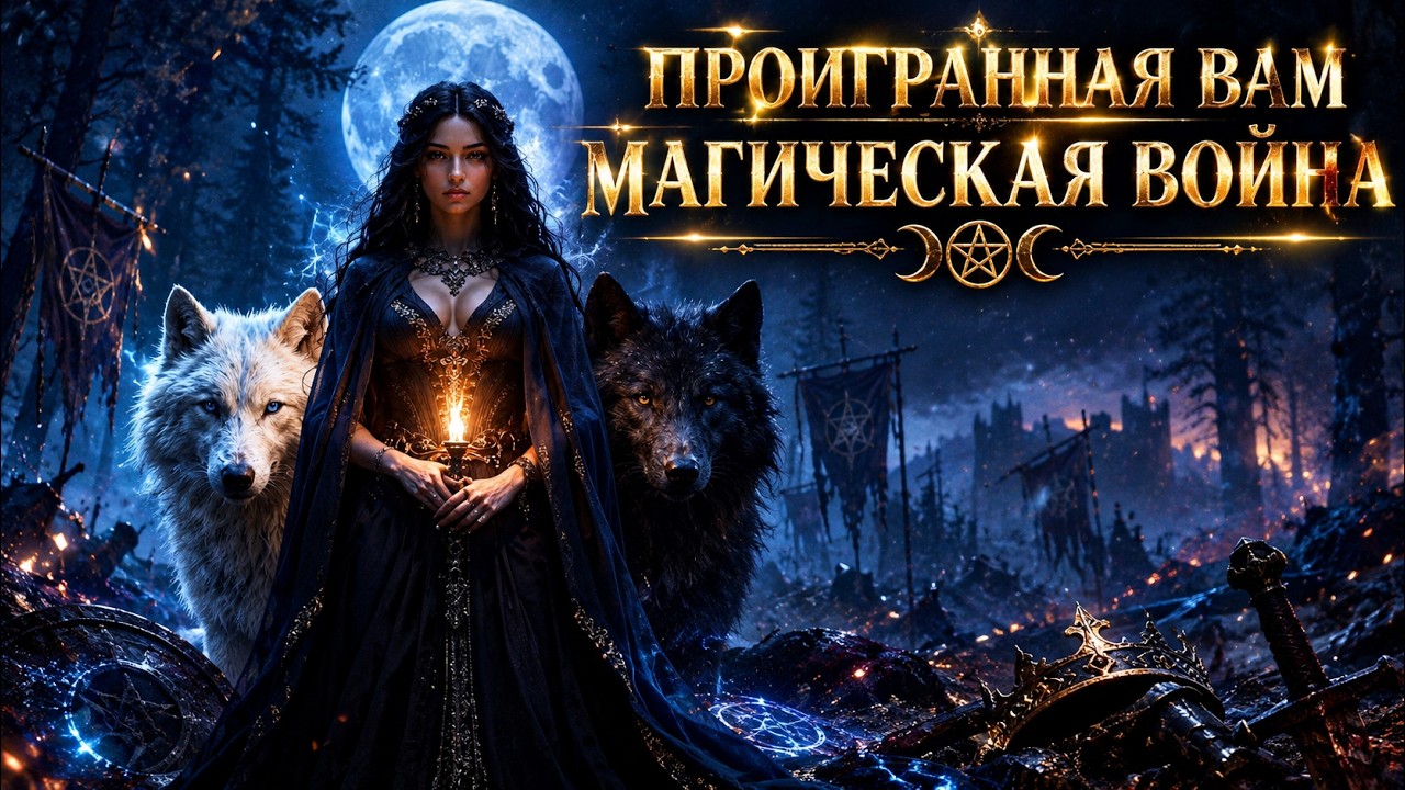 МАГИЧЕСКУЮ ВОЙНУ ПРОИГРАЛИ, НЕ НА ТОГО НАПАЛИ.#гадание #таро #психология #tarot 
