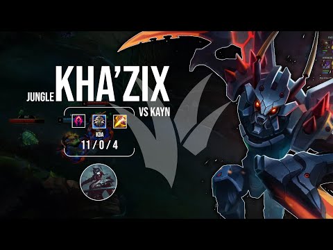 KHA'ZIX vs Kayn | Jungle Challenger EUW 11/0/4