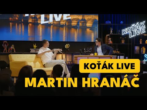 [KOŤÁK LIVE] Martin Hranáč - bavič, showman a influencer