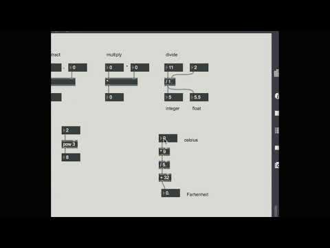Math in Max 7 - Example