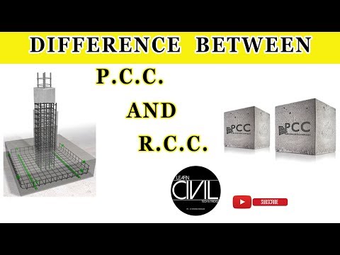 Difference between P.C.C. and R.C.C. | QSC - [HINDI]