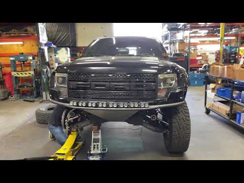 Camburg Gen 2 Raptor Longtravel suspension on an F150