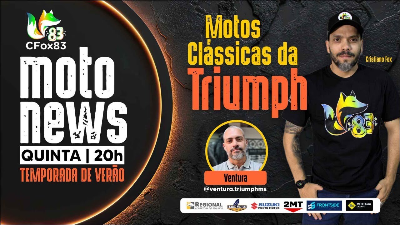 MotoNews | Motos Clássicas da Triumph - com Ventura