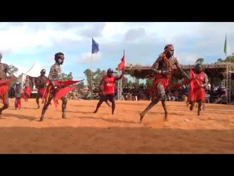 GARMA 2017 Gurrumuru & Numburindi Red Flag Dancers - C Murrungun
