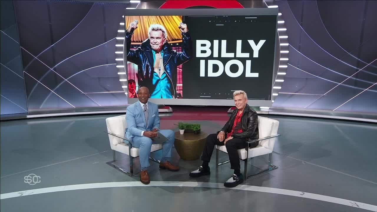 Billy Idol on being inducted into the Rock & Roll Hall of Fame: It’s massive! | SportsCenter