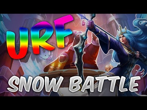 ARURF SNOW BATTLE ASHE FULL AP - League of Legends URF 2017