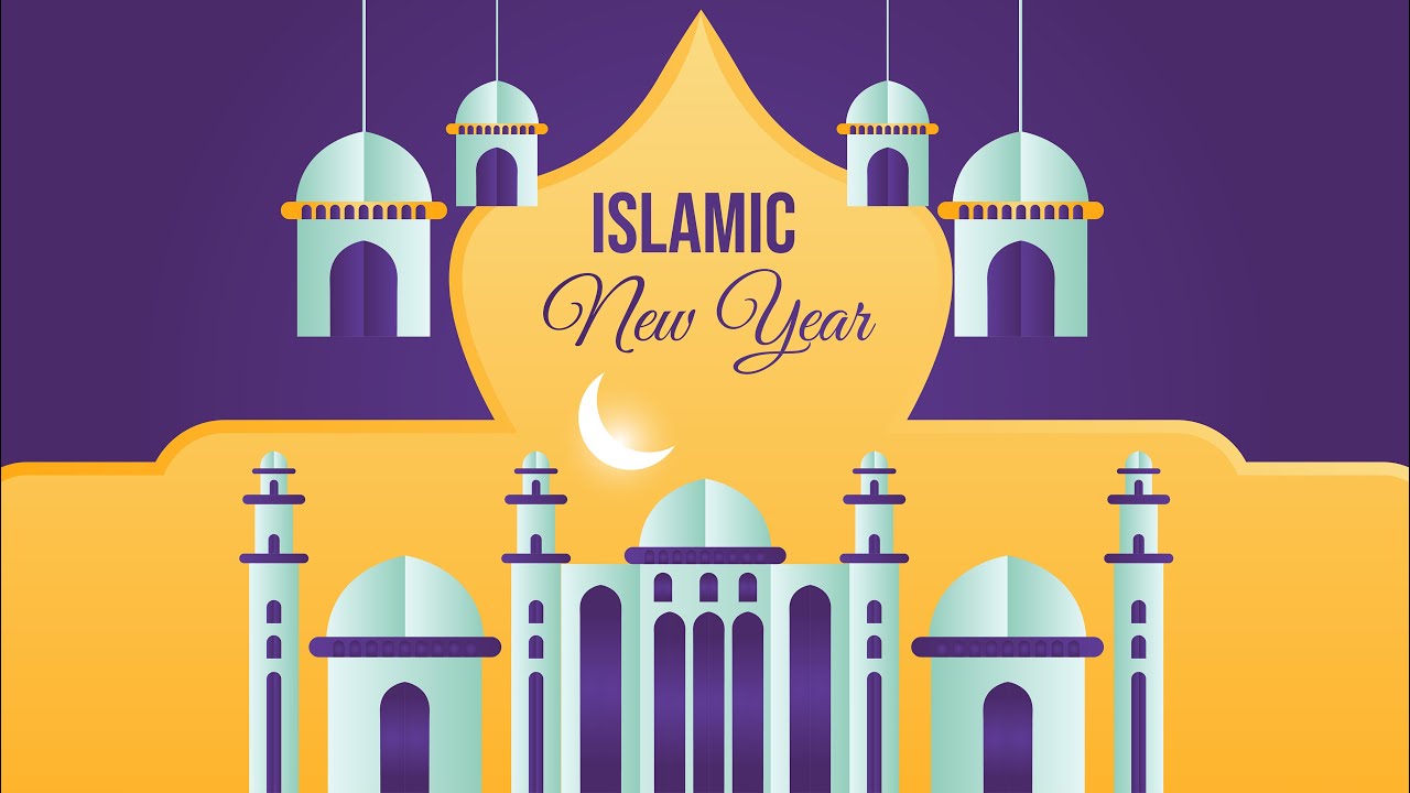 Islamic Background Happy Muharram Islamic New hijri year Background Design - Part 01