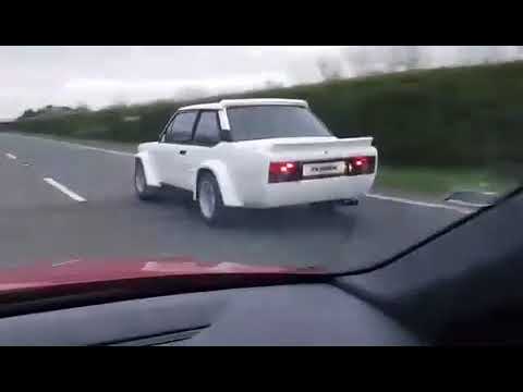 Fiat 131 Abarth replica fitted with Rallysport development kit