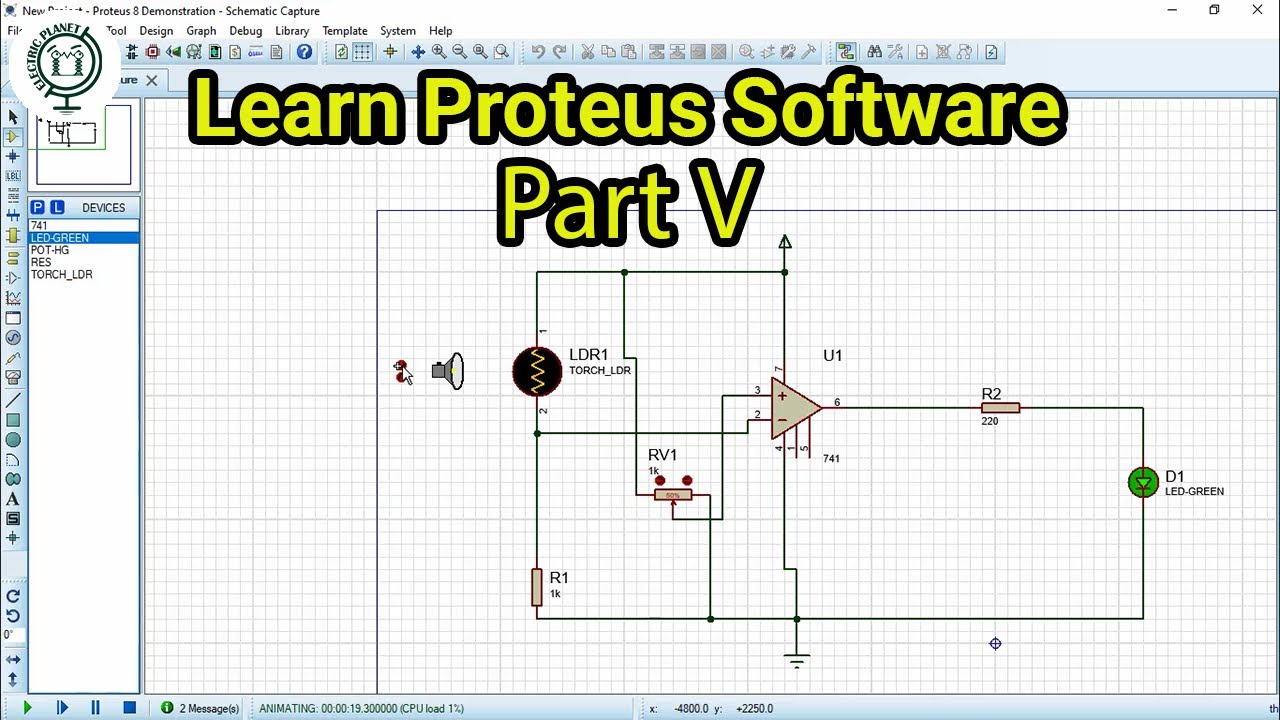 Create Automatic Night Light Circuit | Tutorial #5 for beginners